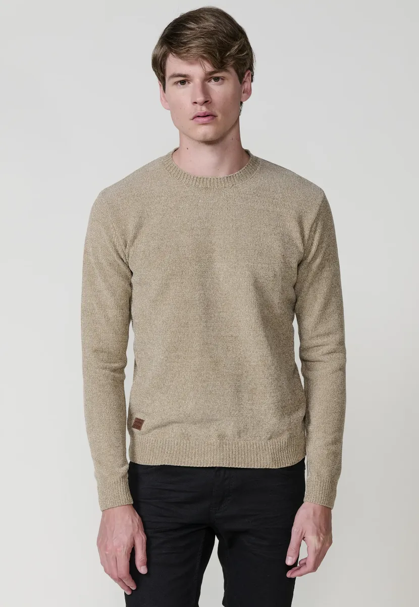 Strickpullover - beige
