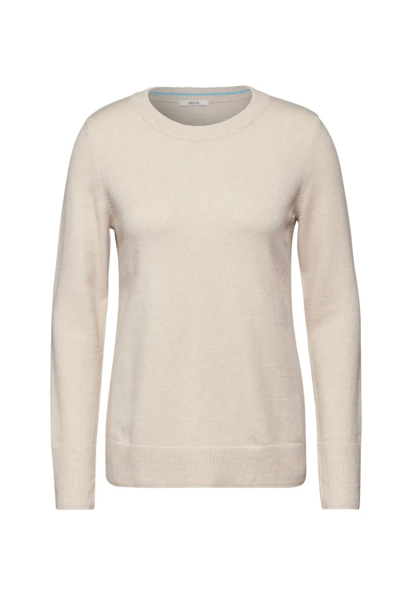 Strickpullover - beige