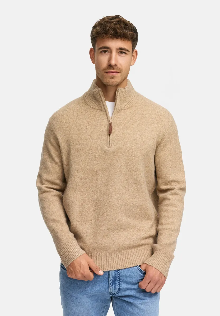 Strickpullover - beige
