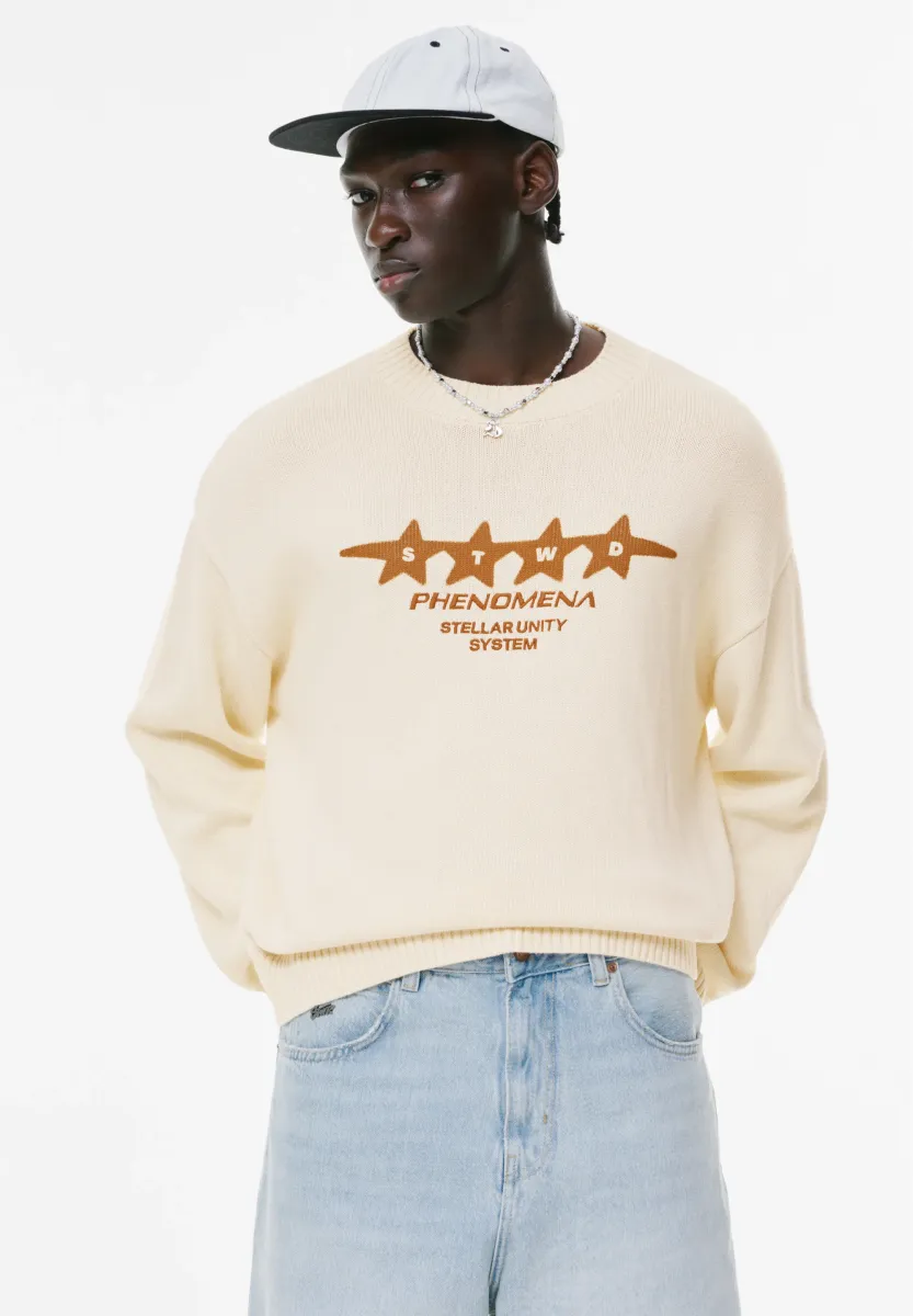 Strickpullover - beige