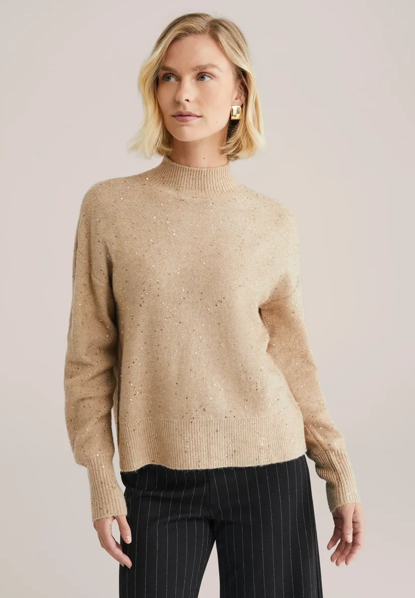 Strickpullover - beige