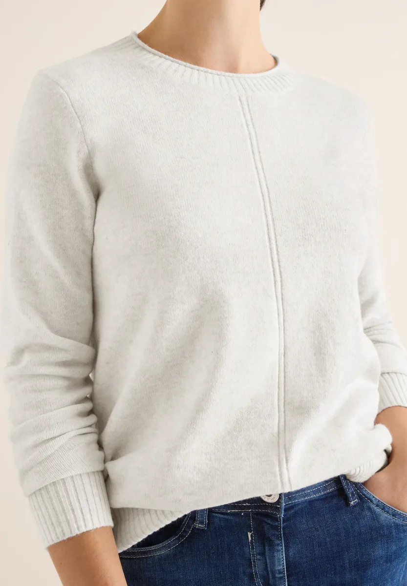 Strickpullover - beige