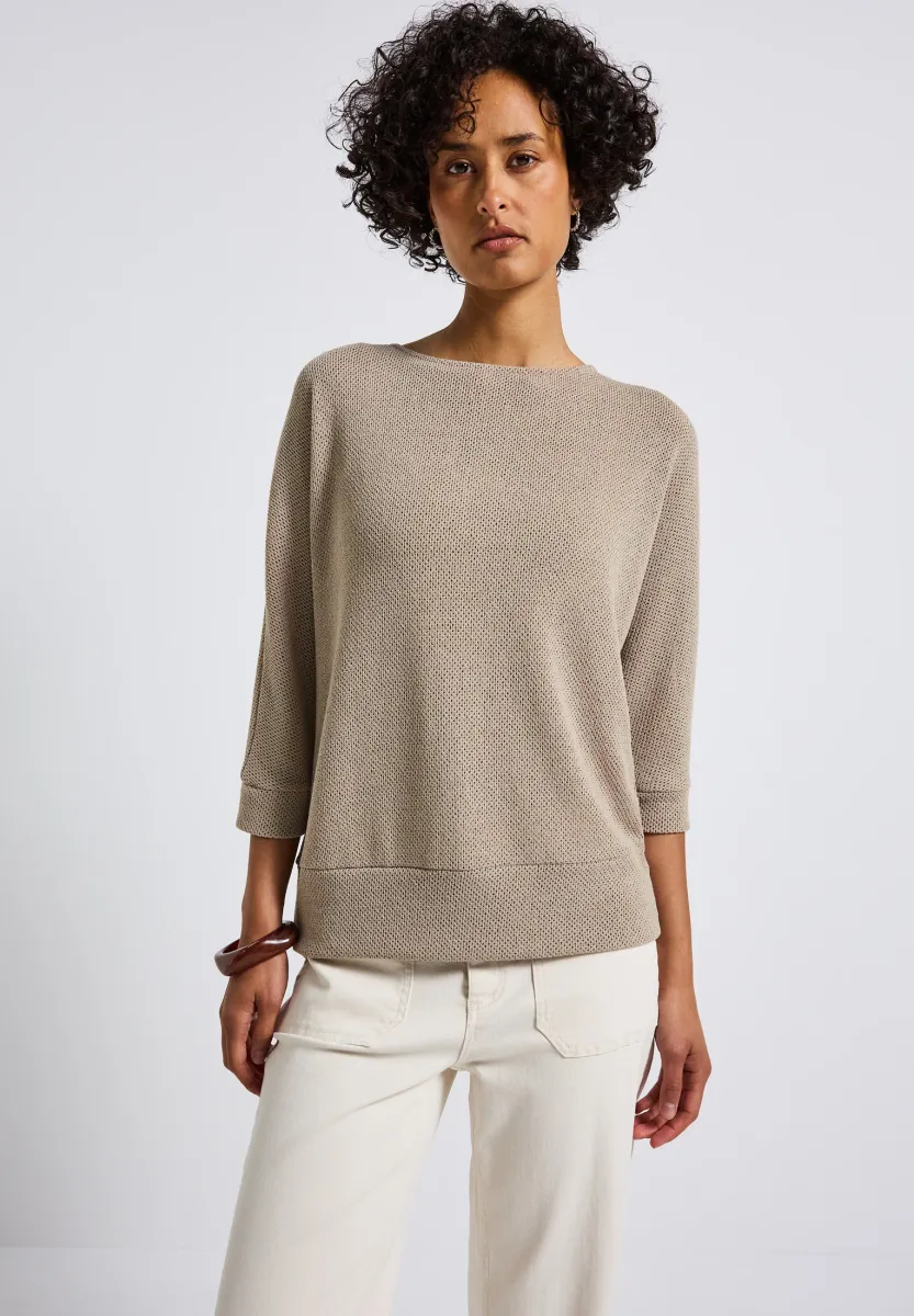 Strickpullover - beige