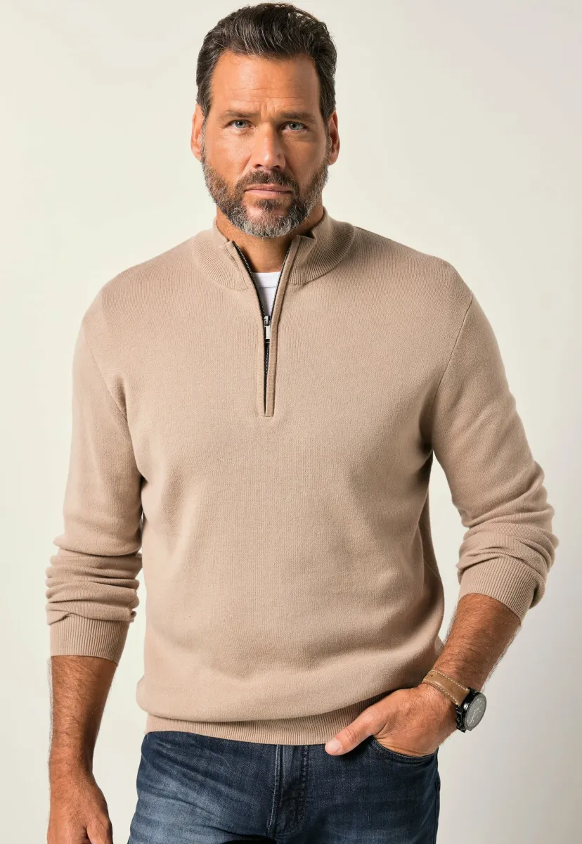 Strickpullover - beige