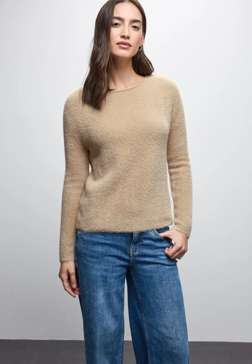 Strickpullover - beige