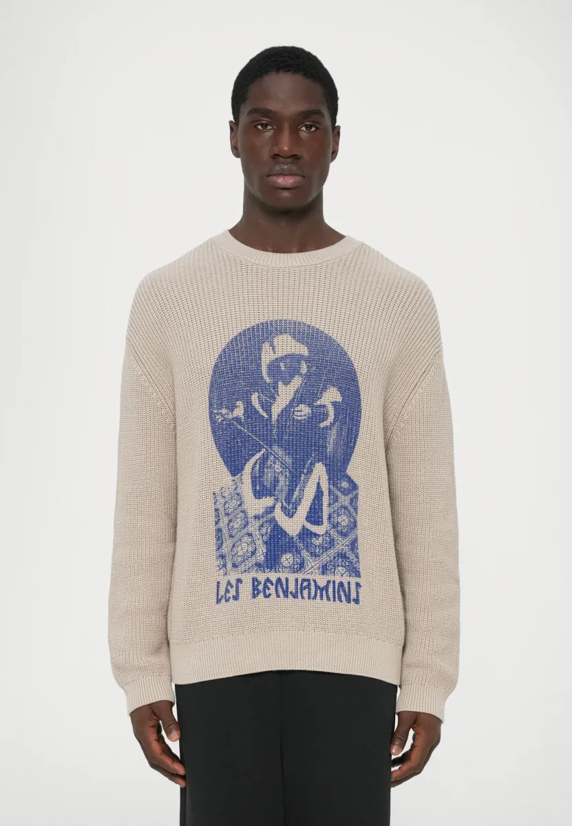 Strickpullover - beige