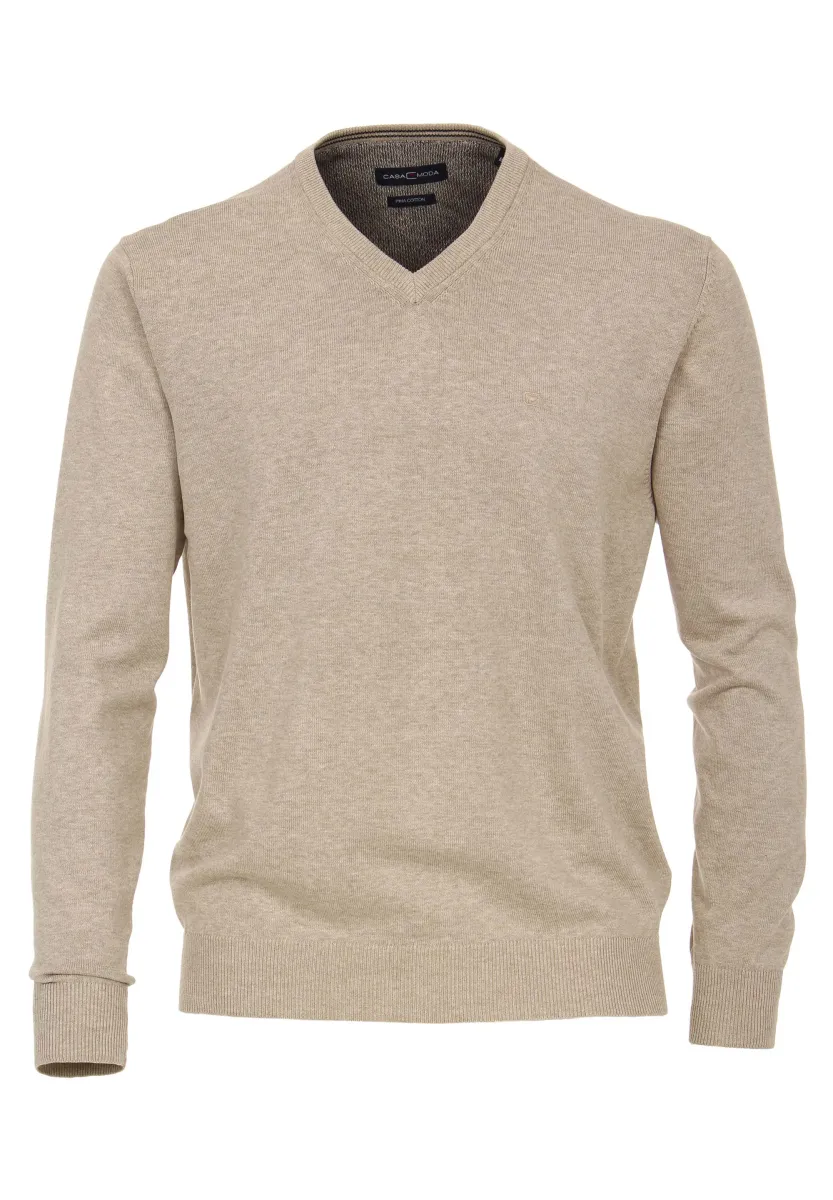 Strickpullover - beige