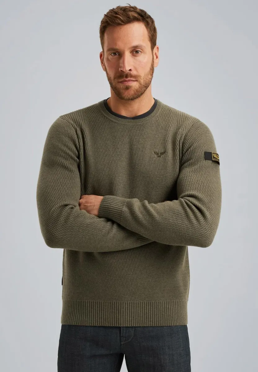 Strickpullover - beluga
