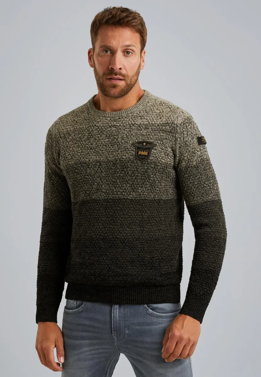 Strickpullover - beluga