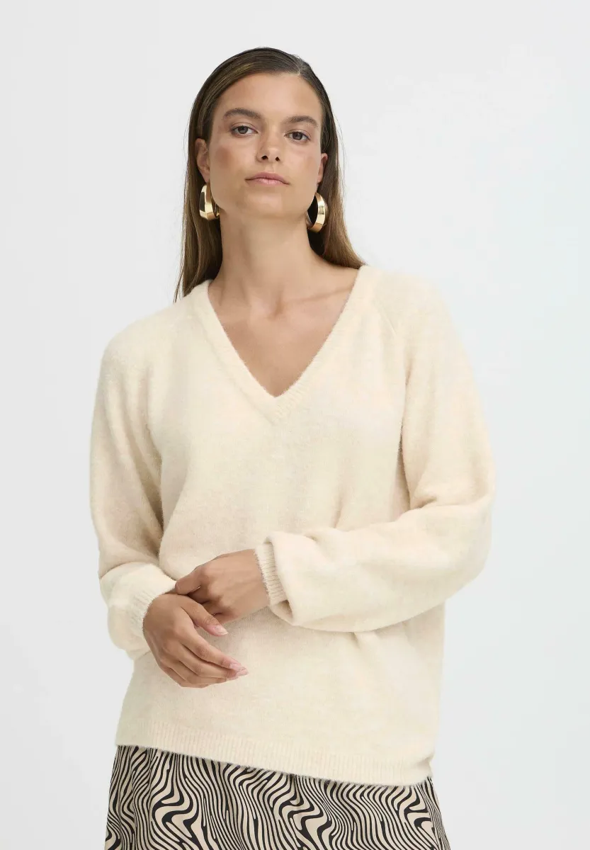 Strickpullover - birch melange