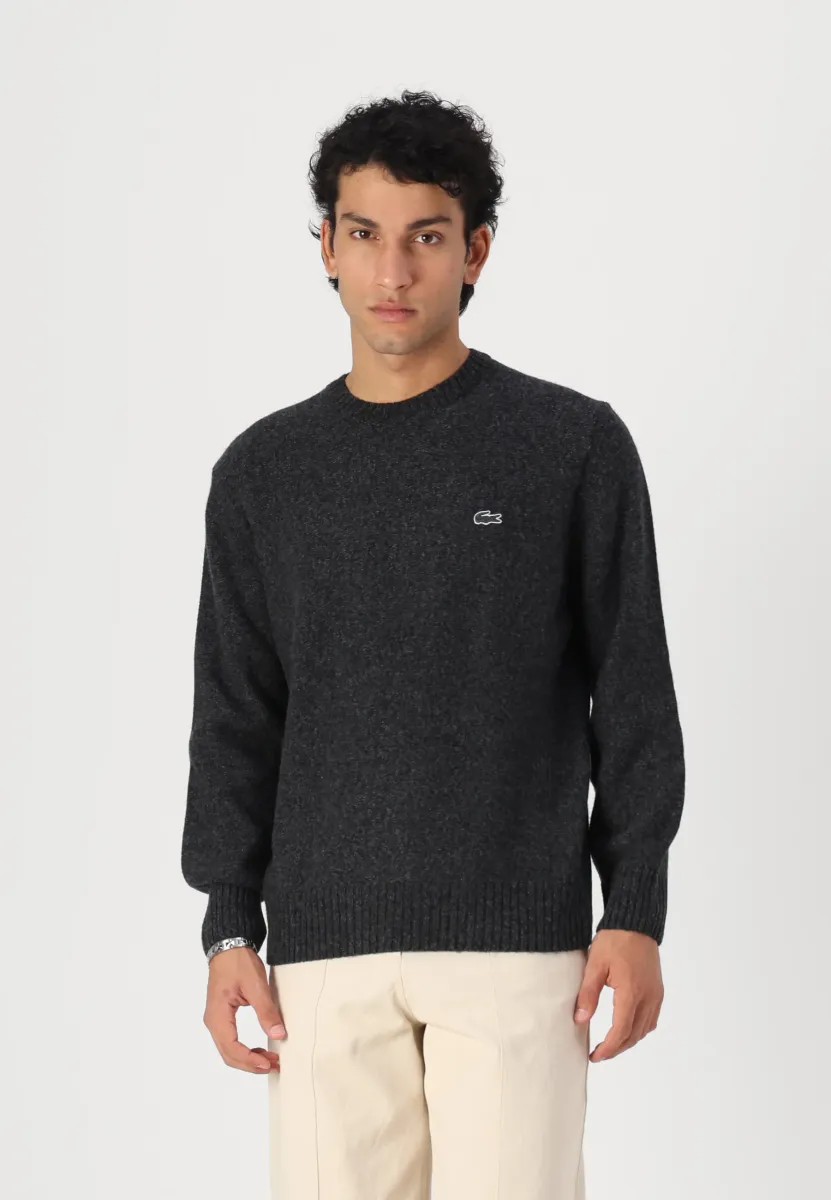 Strickpullover - bitume neps