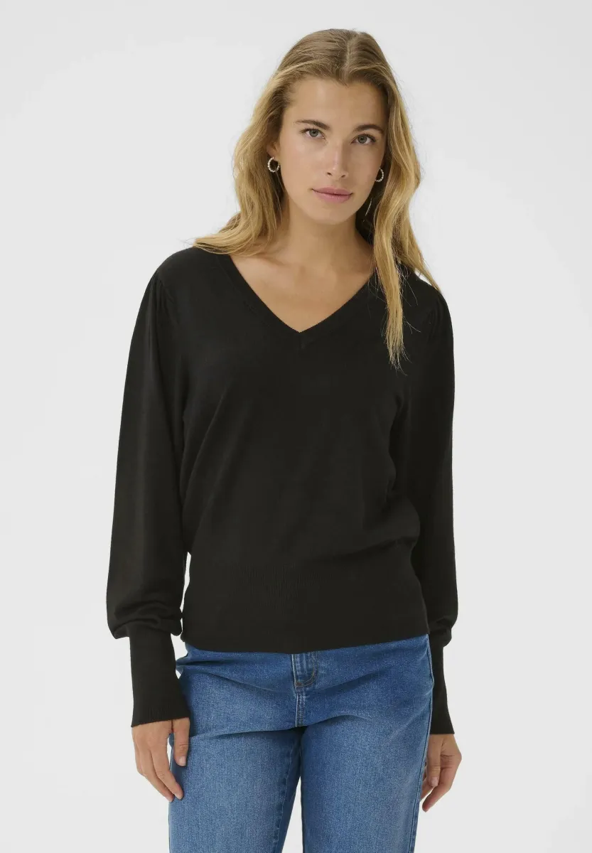 Strickpullover - black deep