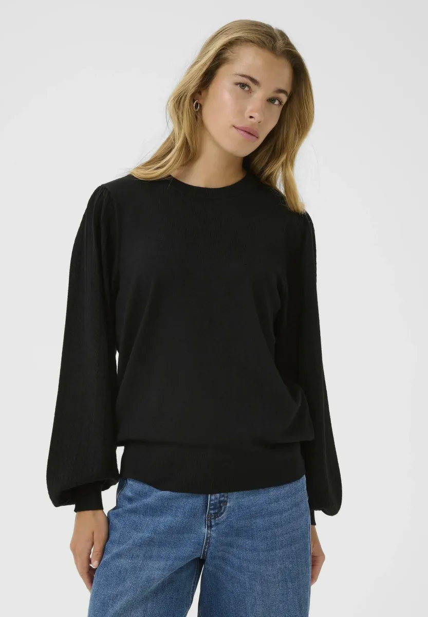 Strickpullover - black deep