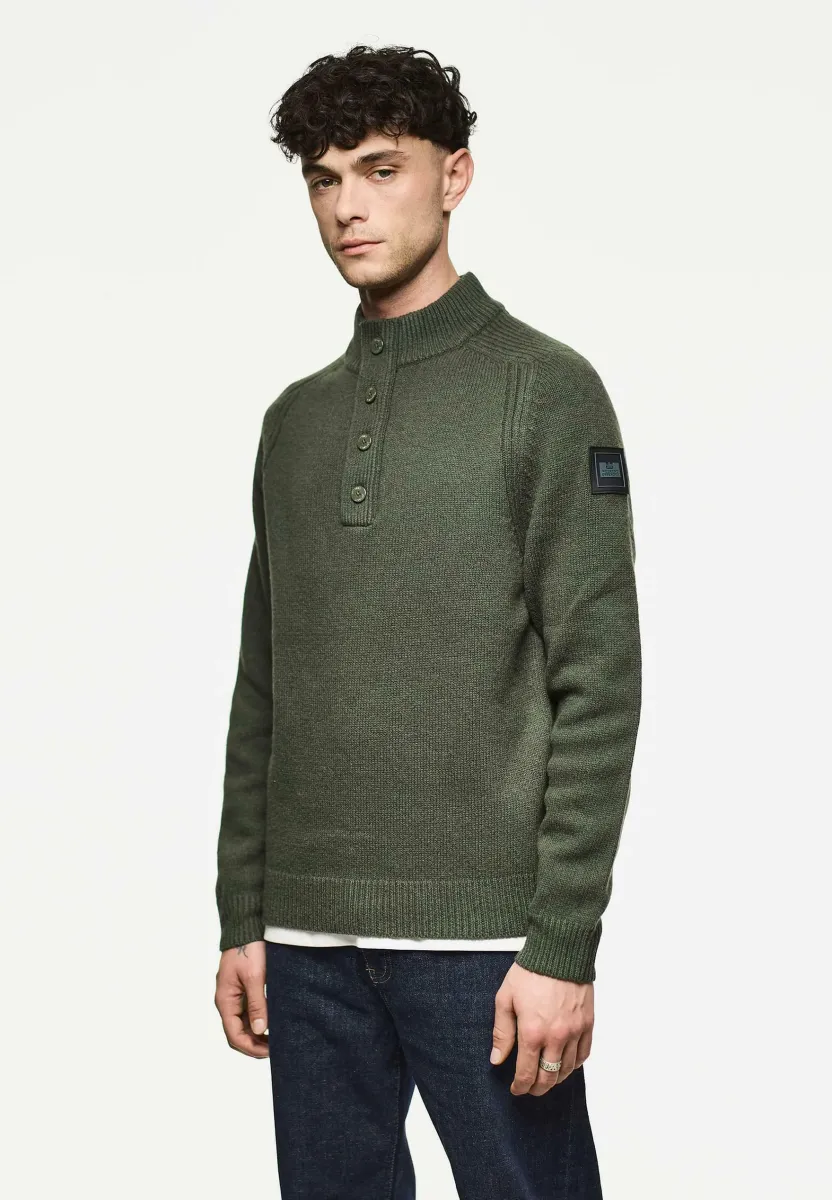 Strickpullover - black forest