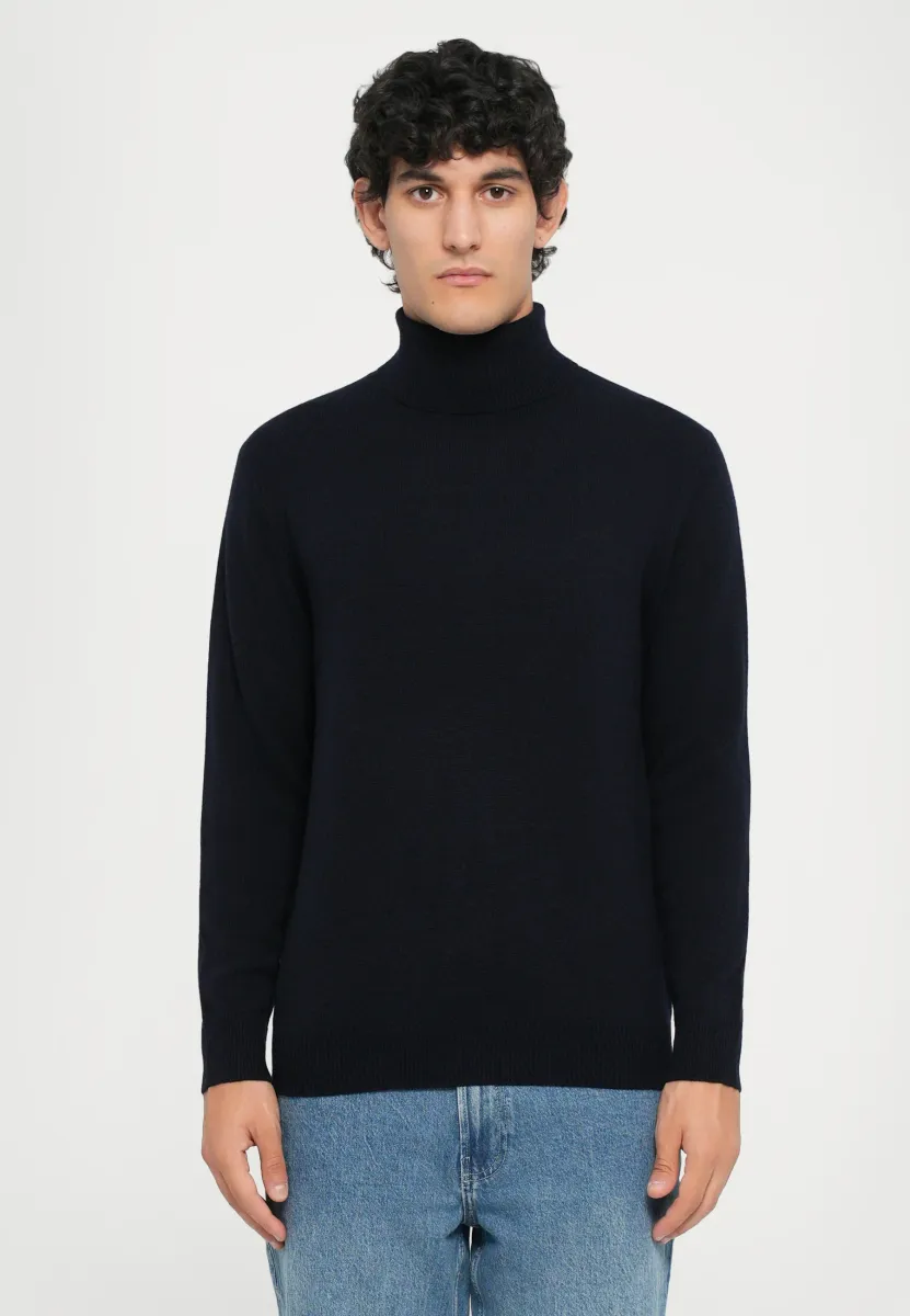Strickpullover - black navy