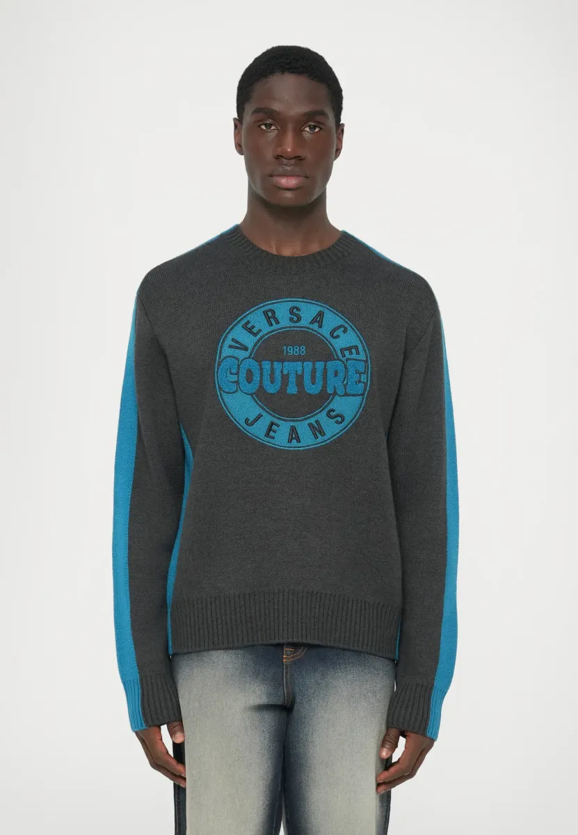 Strickpullover - black