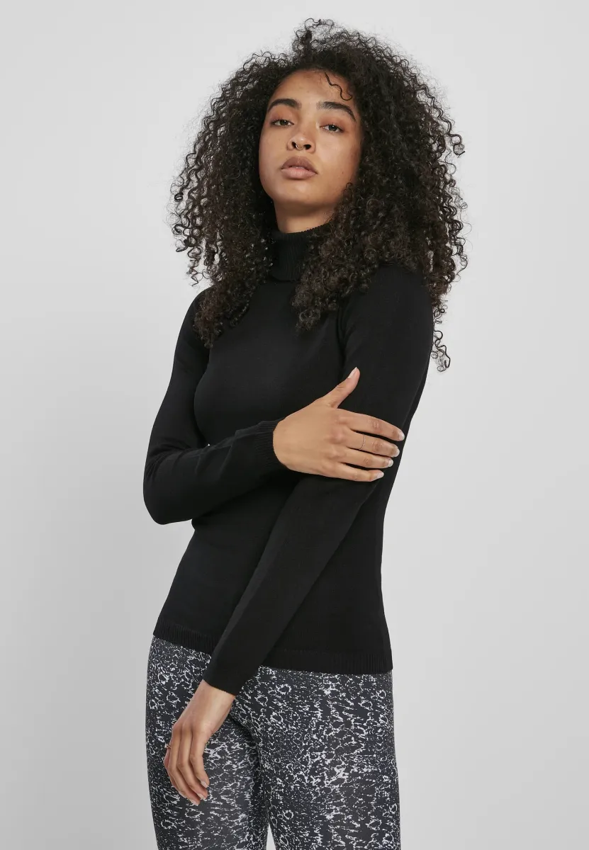 Strickpullover - black