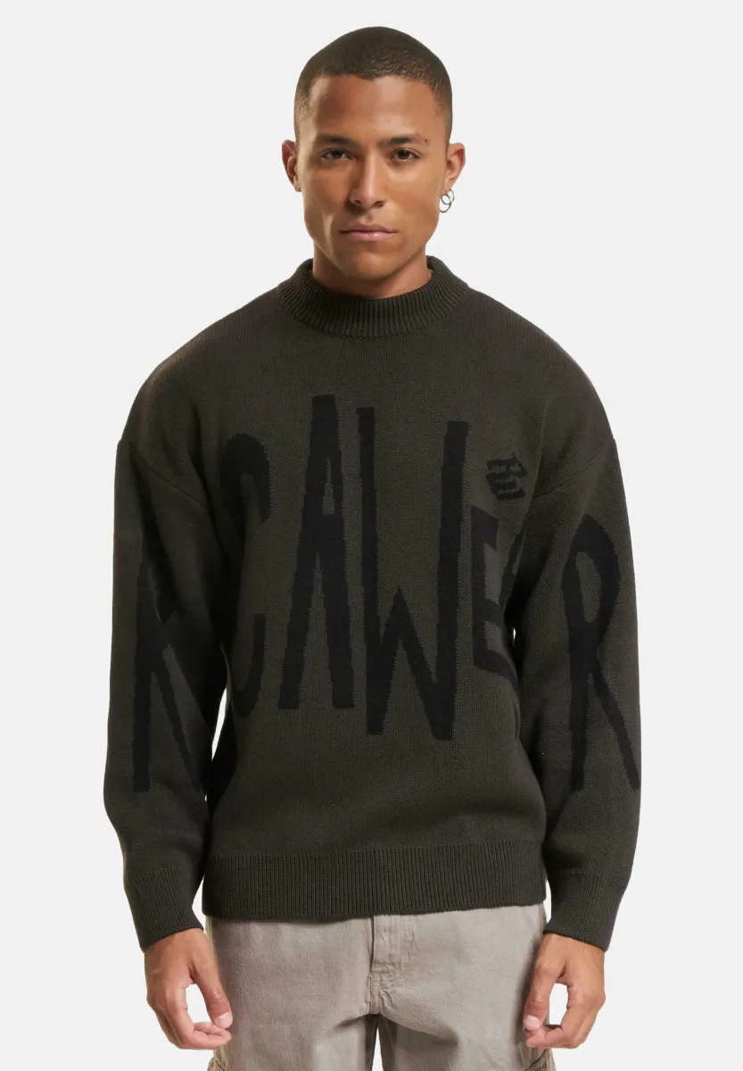 Strickpullover - black
