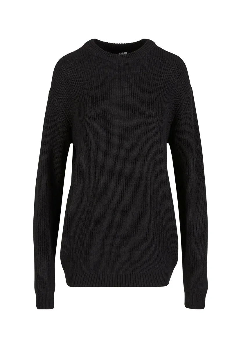 Strickpullover - black