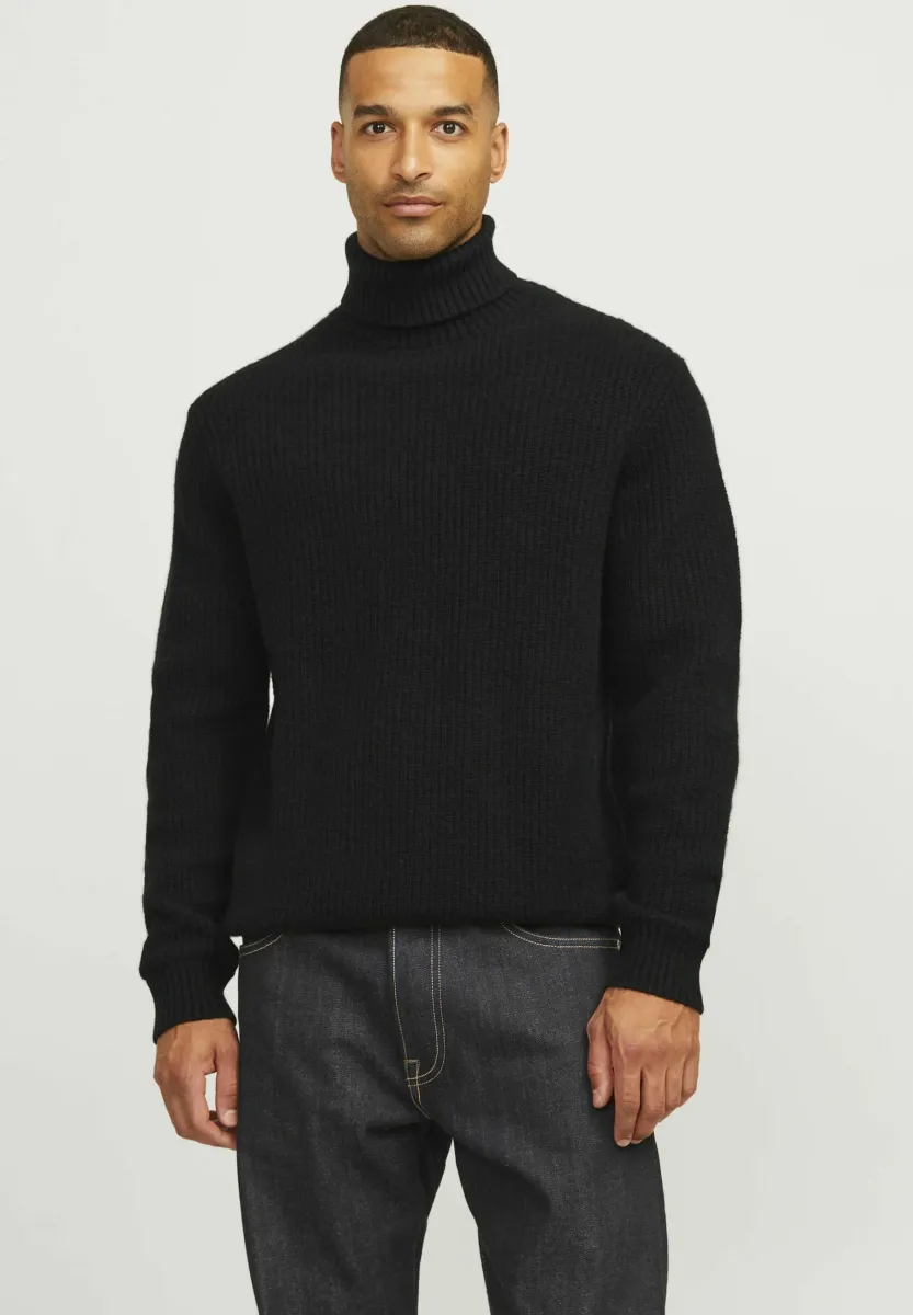 Strickpullover - black
