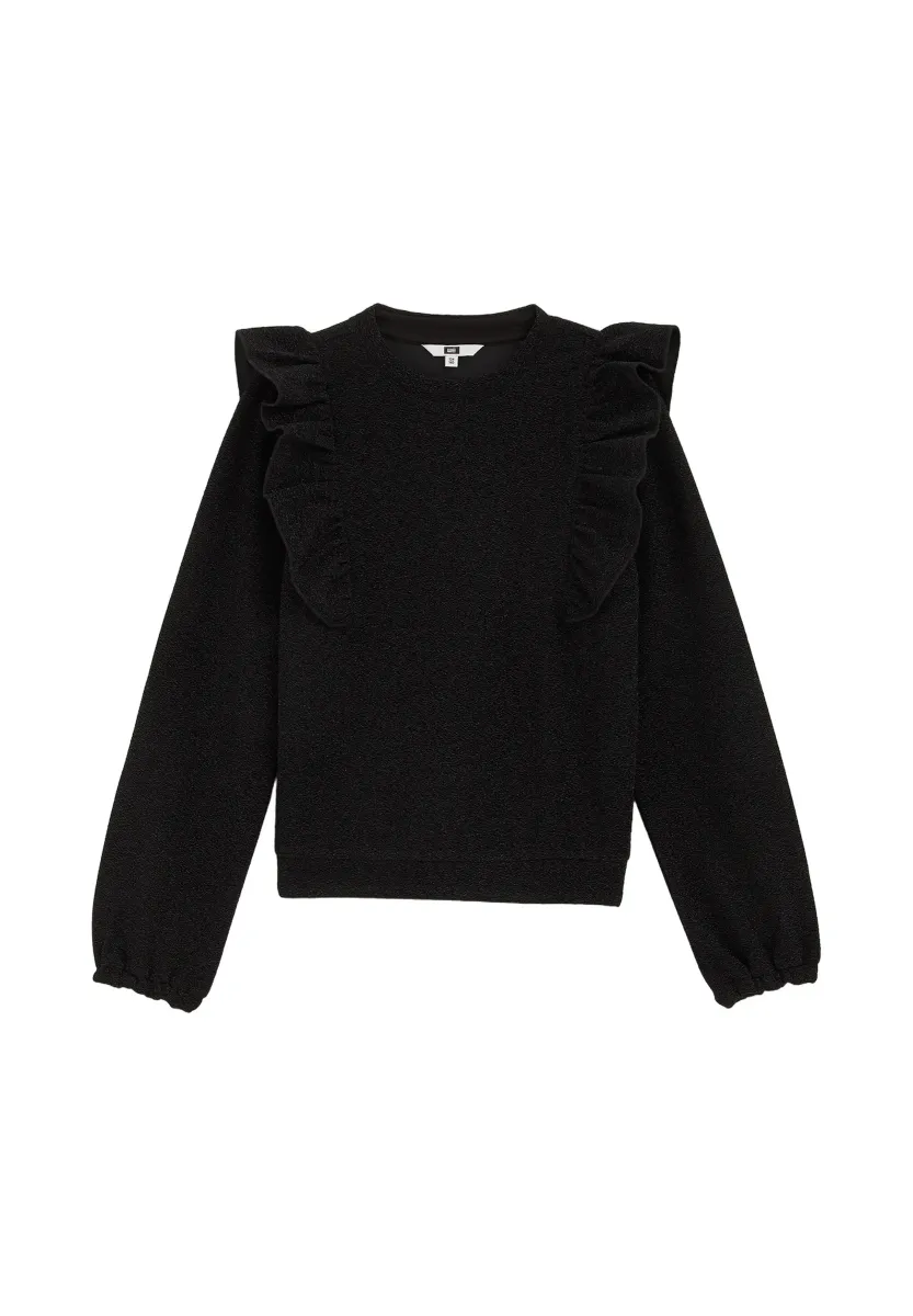 Strickpullover - black