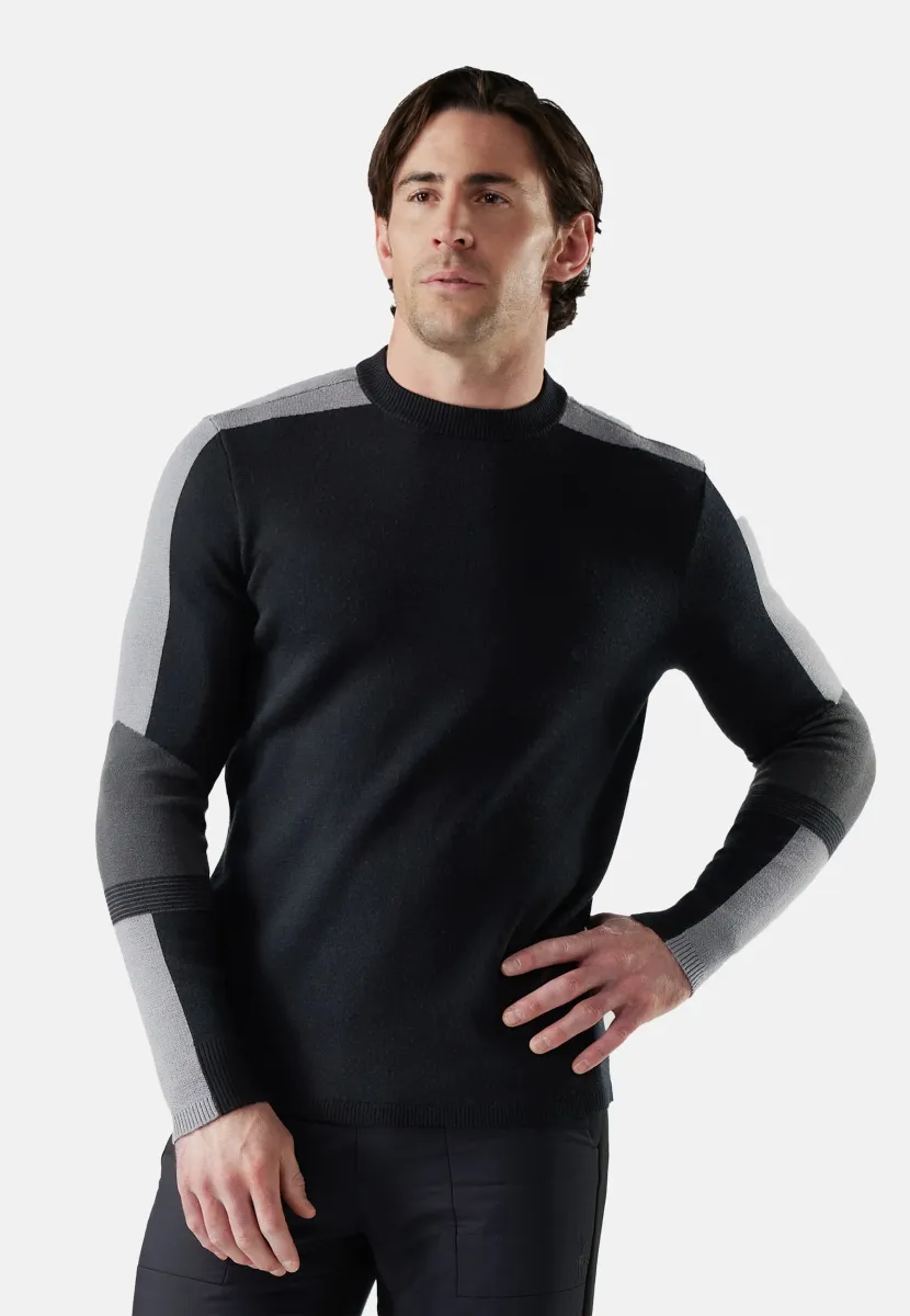 Strickpullover - black