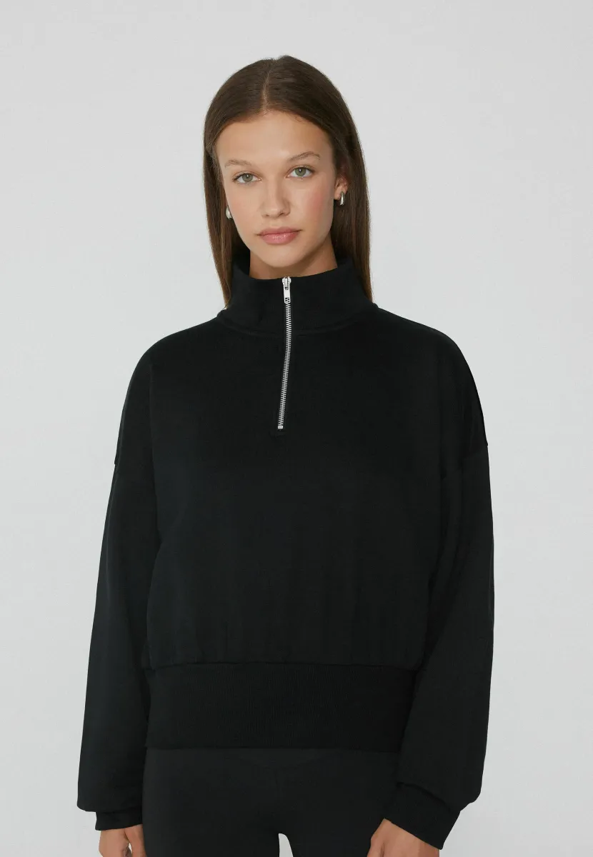 Strickpullover - black