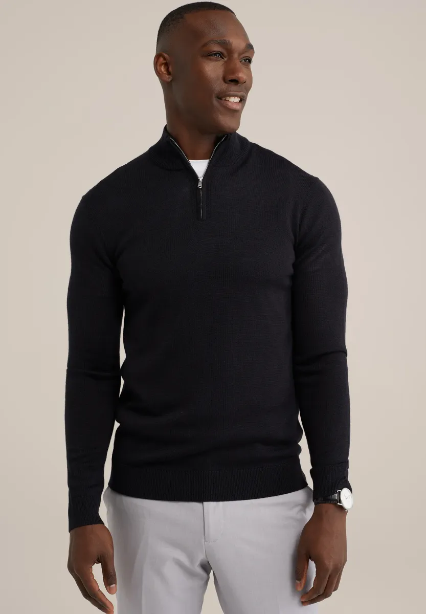 Strickpullover - black