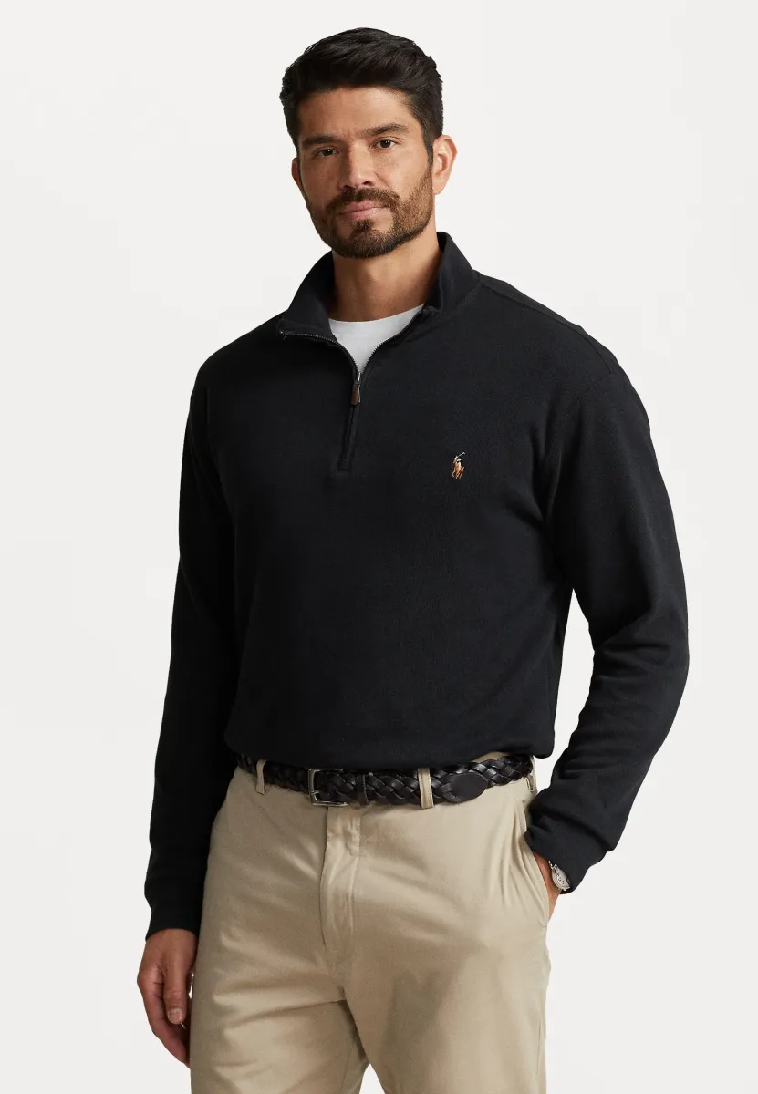 Strickpullover - black