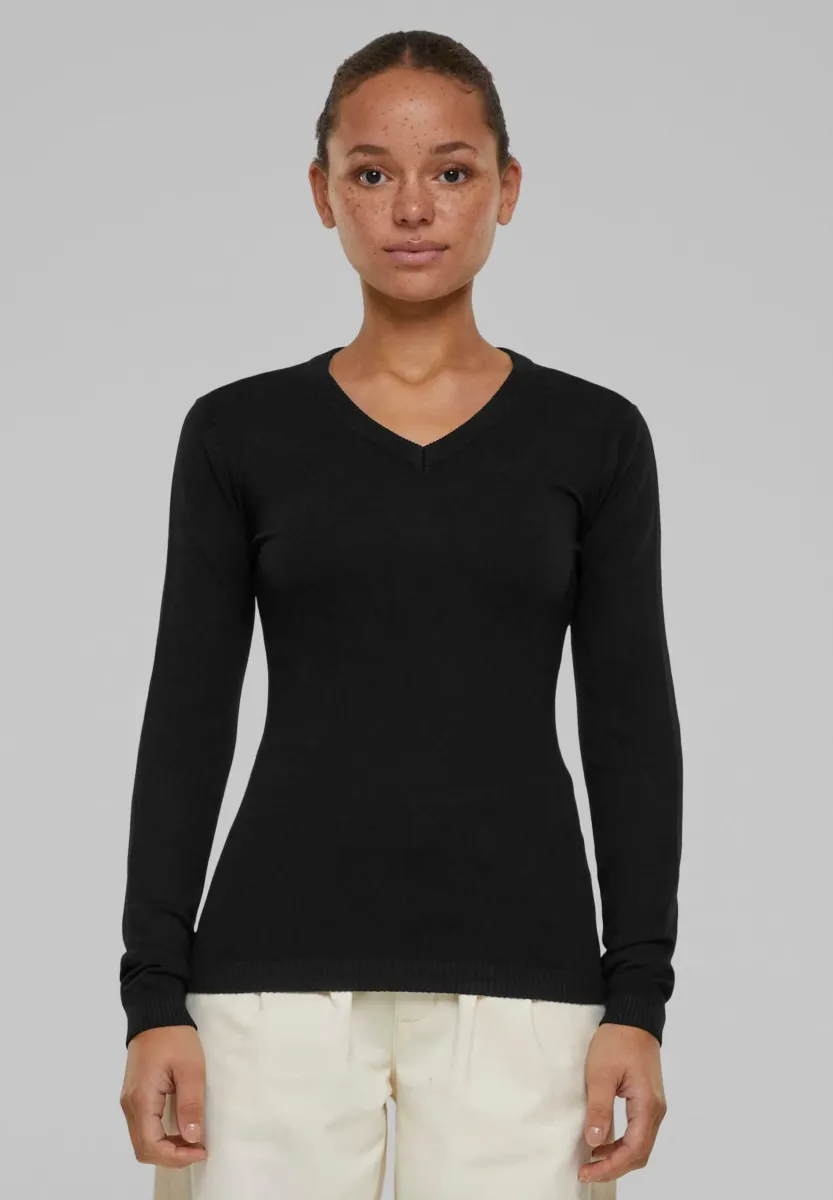Strickpullover - black