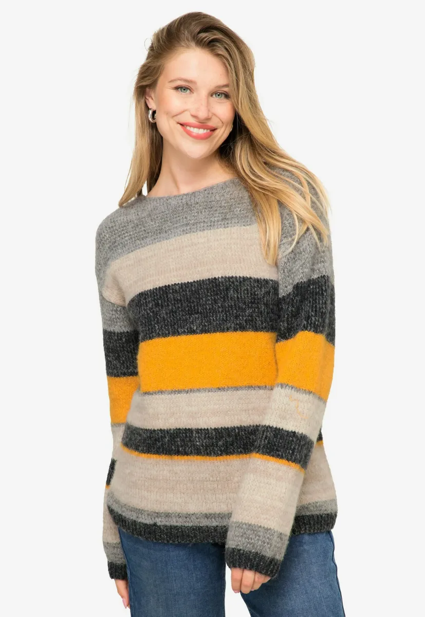 Strickpullover - black