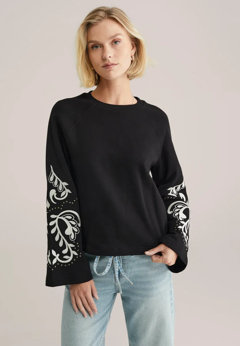 Strickpullover - black