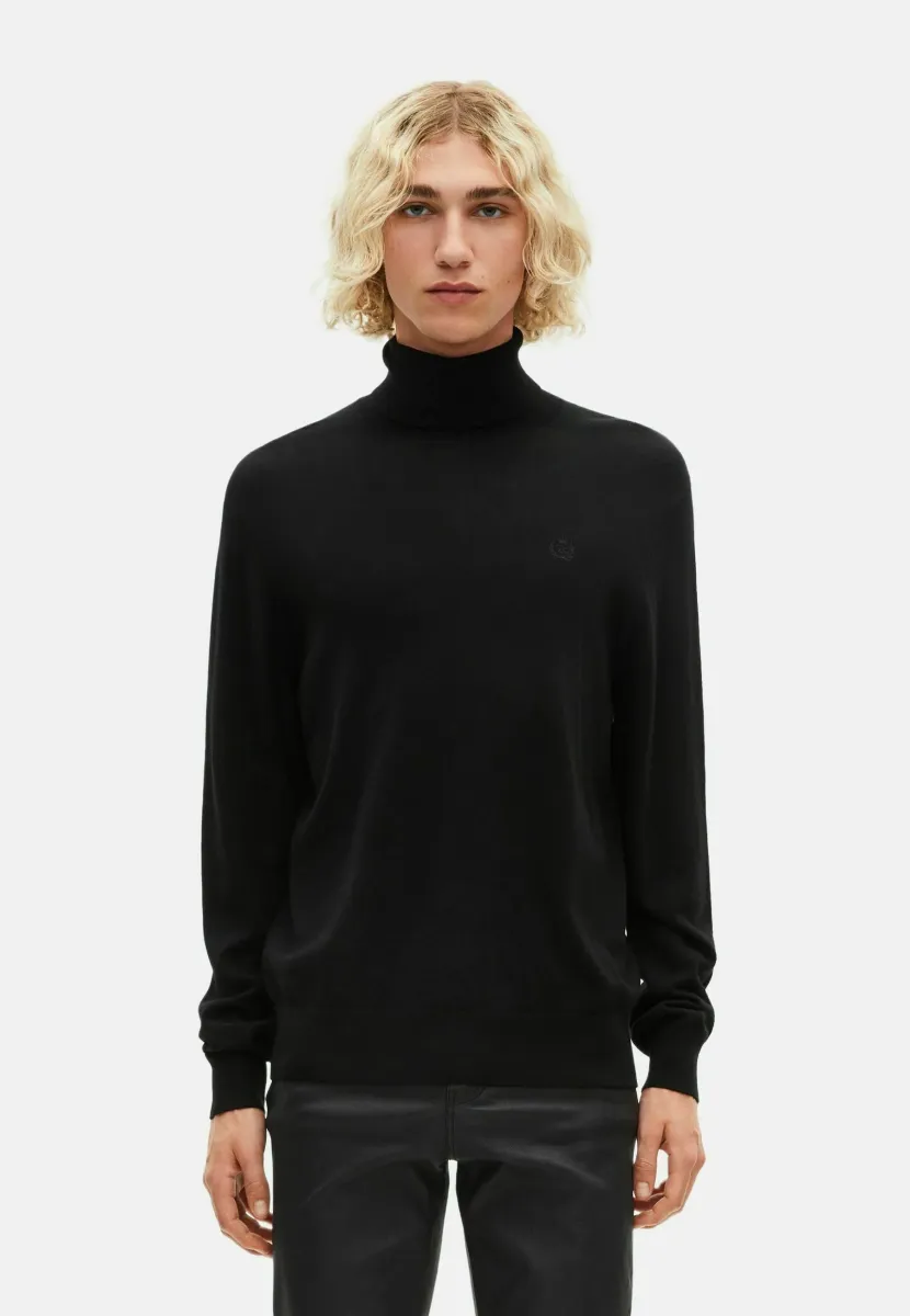 Strickpullover - black