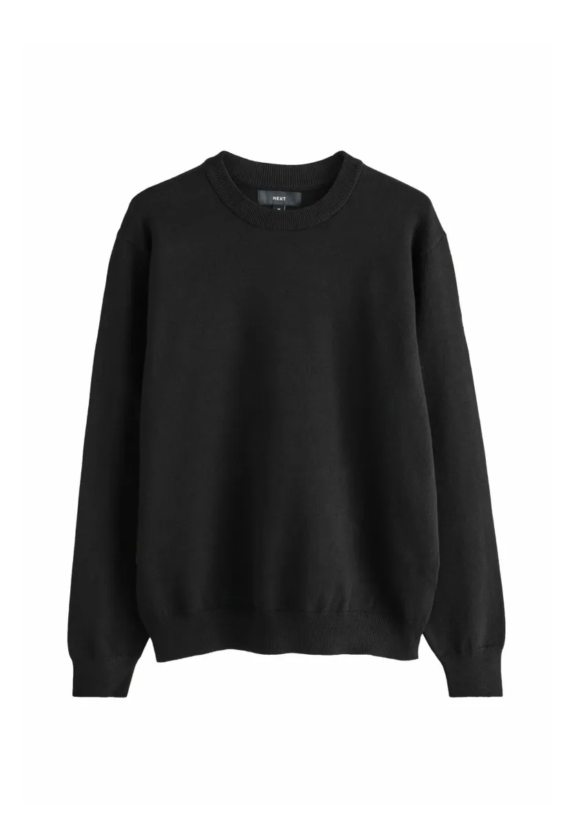 Strickpullover - black