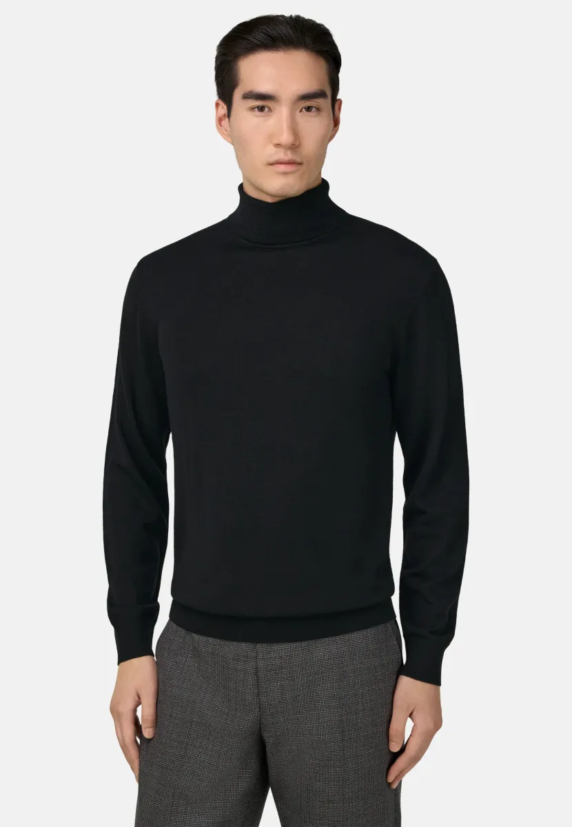 Strickpullover - black