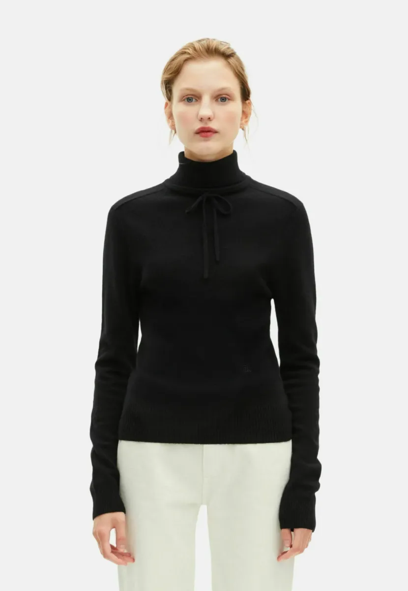 Strickpullover - black