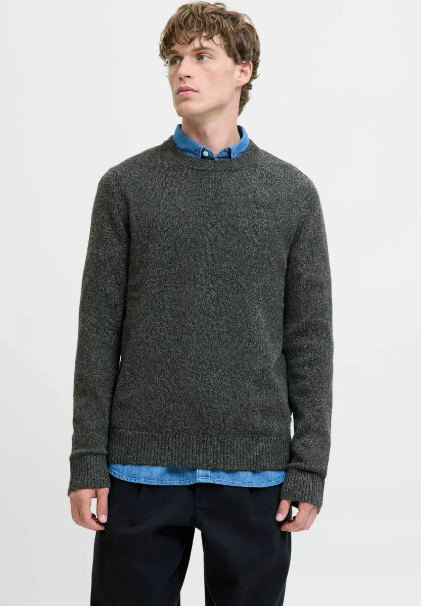 Strickpullover - black