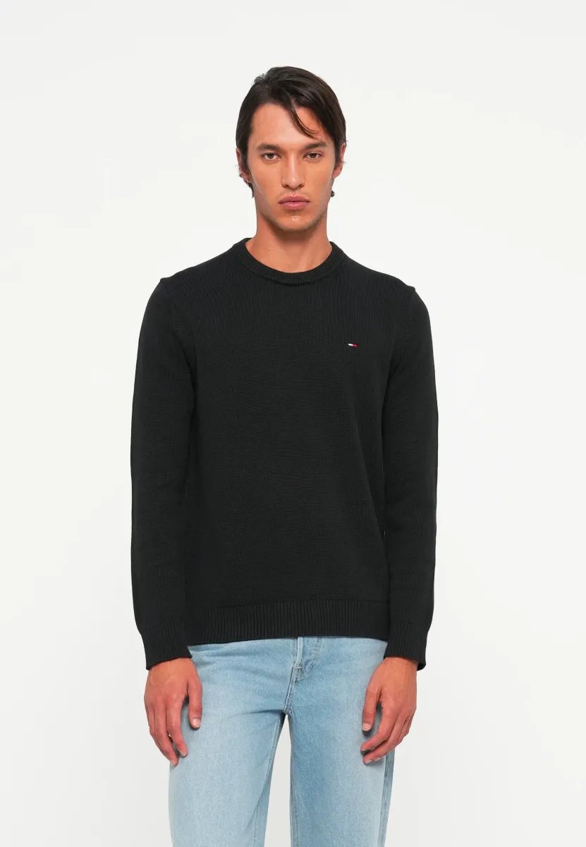Strickpullover - black