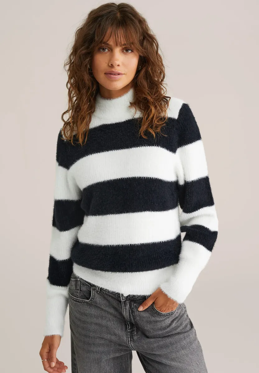 Strickpullover - black