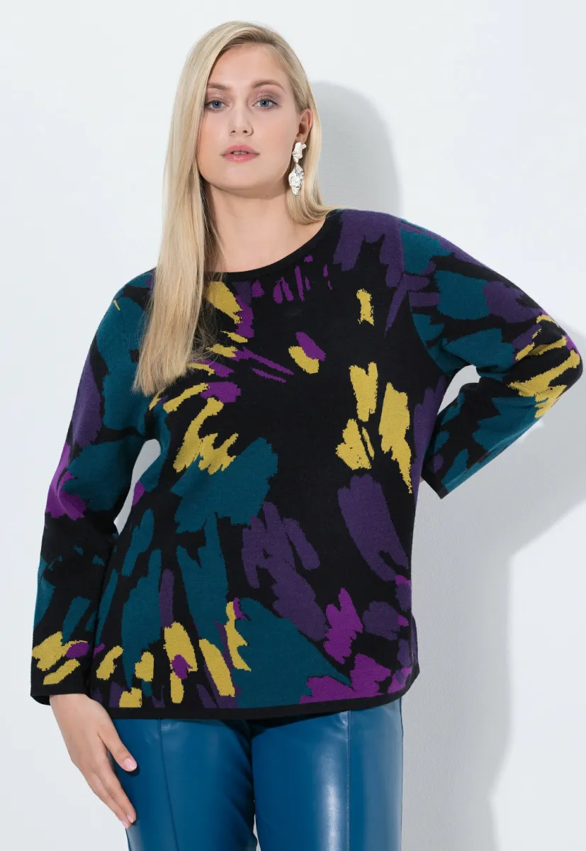 Strickpullover - black