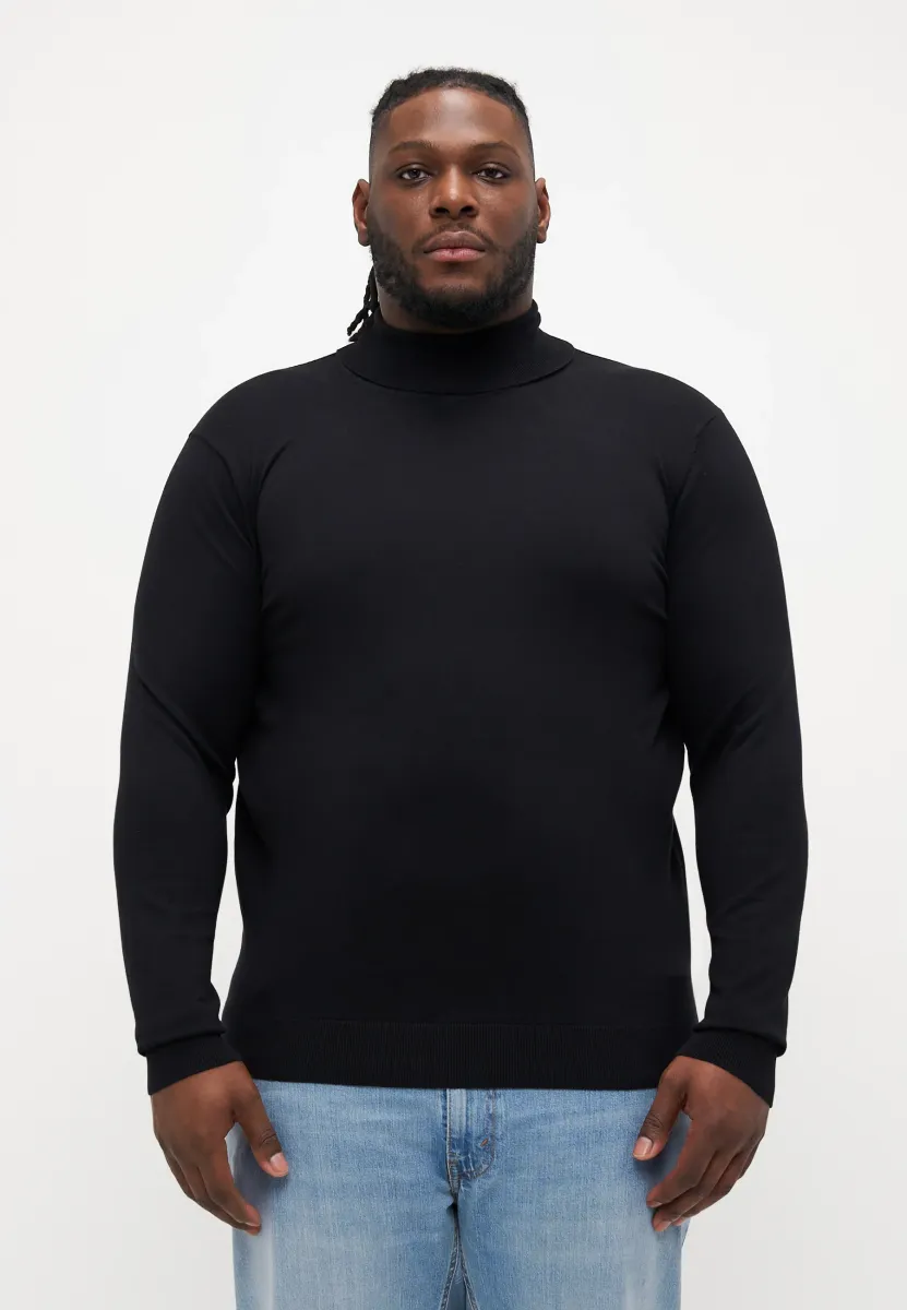 Strickpullover - black