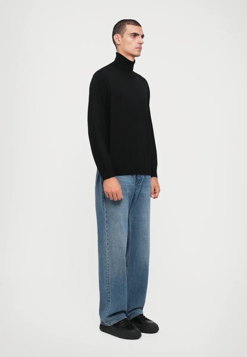 Strickpullover - black