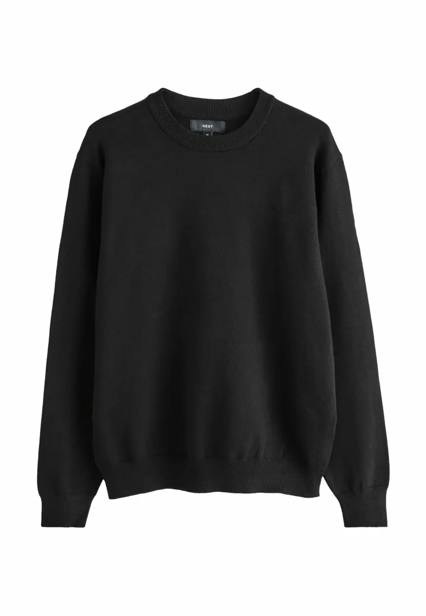 Strickpullover - black