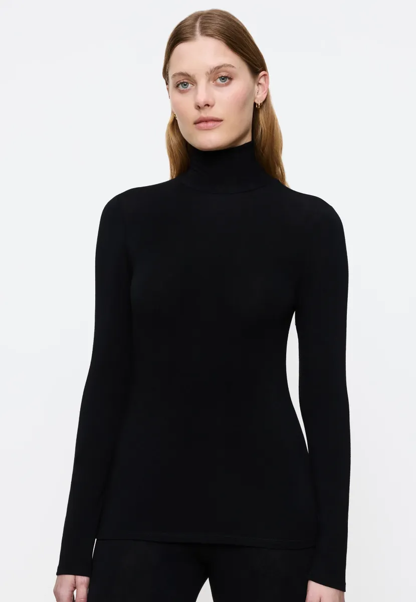 Strickpullover - black