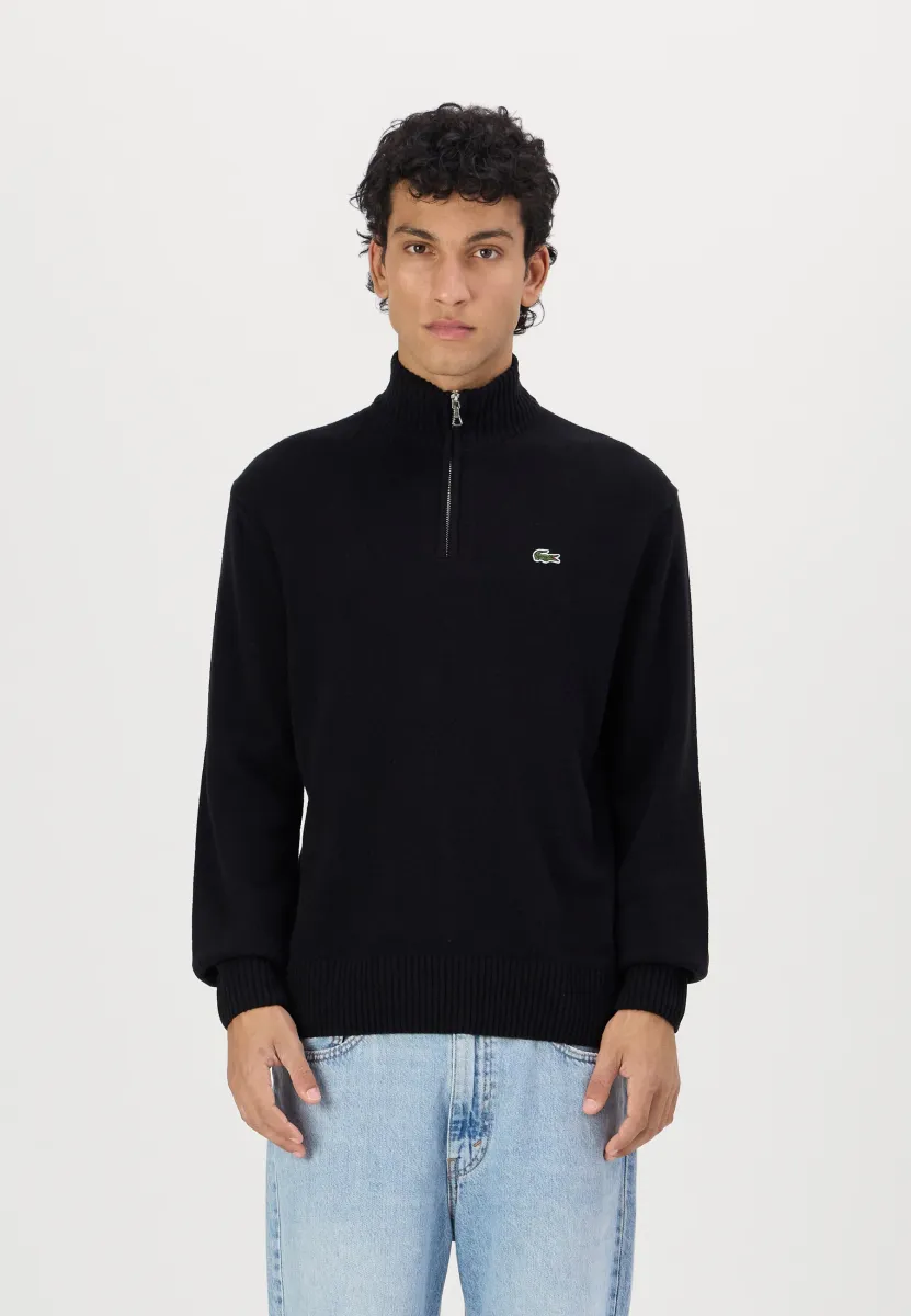 Strickpullover - black