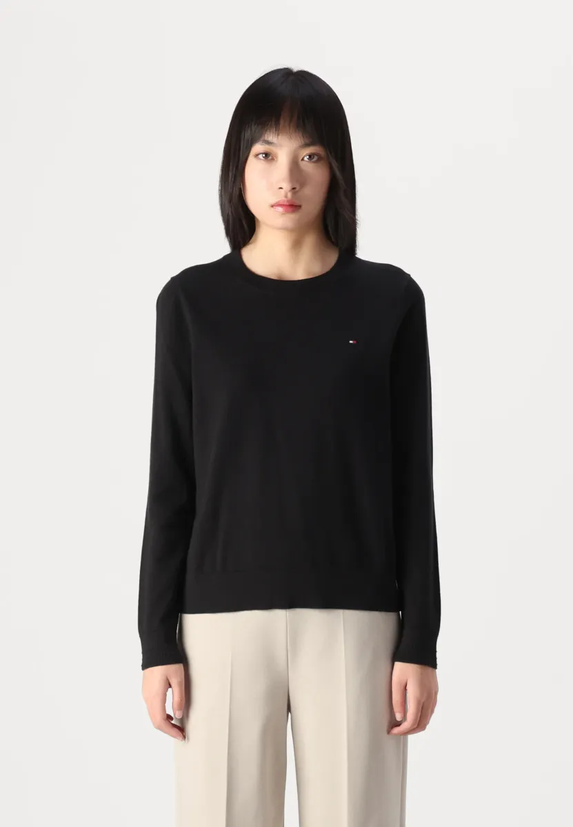 Strickpullover - black