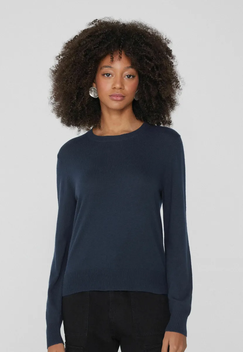 Strickpullover - blau blu assoluto