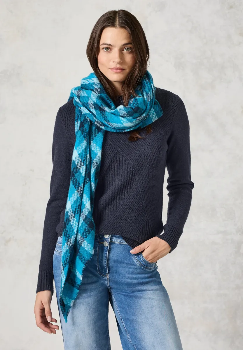 Strickpullover - blau