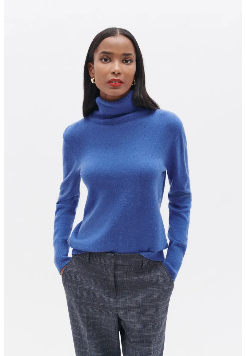 Strickpullover - bleu electrique