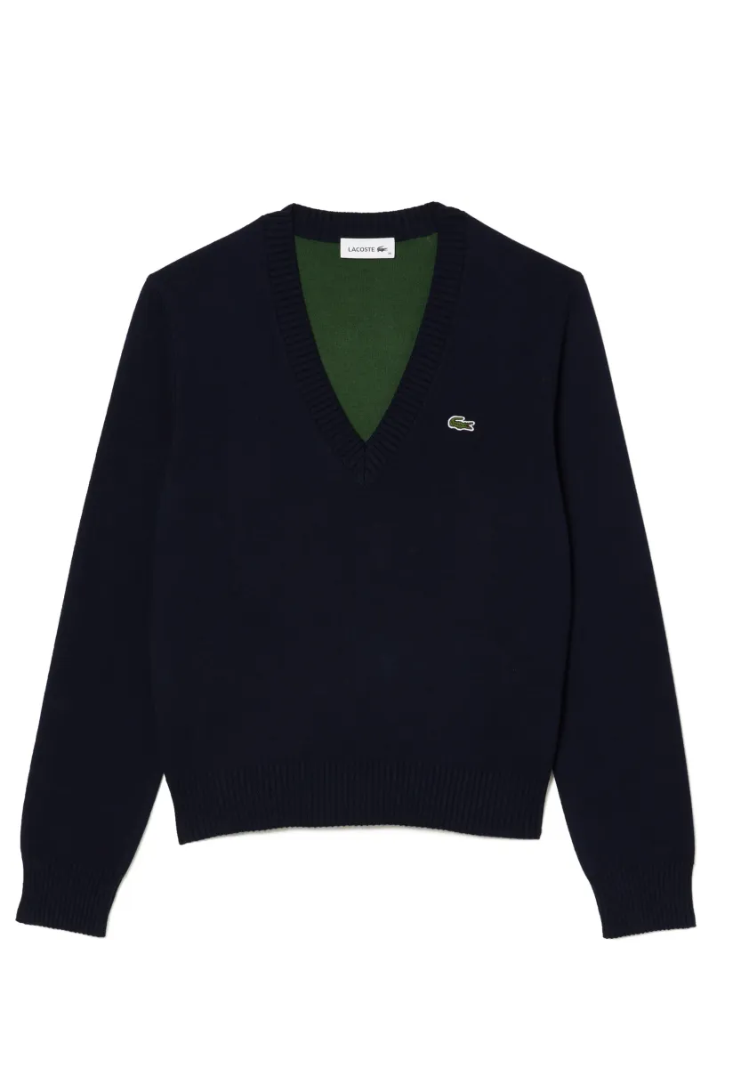 Strickpullover - bleu marine